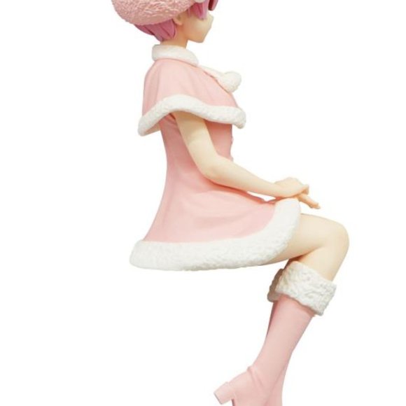 NEW Re:Zero Rem Ram Noodle Stopper Figure Snow Princess Set of 2 Japan FuRyu - Picture 9 of 10